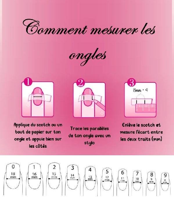 Kit 28 pièces. French blanche avec motifs fleurs et papillons. Tailles 0à 11. Réutilisables, Press-on nails, faux ongles. Fini brillant