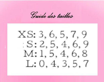Rose et blanc à motifs avec strass framboises. Kit toutes tailles incluses. Réutilisables, Press-on nails, faux ongles, Fini brillant