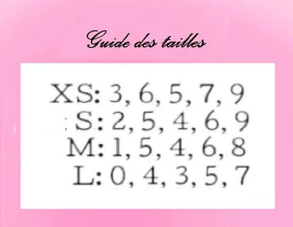Petites fleurs de cerisier, bleu, blanc, rose avec strass. Réutilisable, Press-on nails, faux ongles. Finition brillante