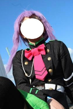 Shinoa Hiiragi. Kit complet ou sur mesure. Réutilisables, Press-on nails, faux ongles. (Modèle présenté  : ballerine long)