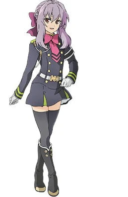 Shinoa Hiiragi. Kit complet ou sur mesure. Réutilisables, Press-on nails, faux ongles. (Modèle présenté  : ballerine long)